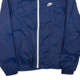 NIKE Mens Track Jacket Blue L