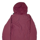 HELLY HANSEN Womens Jacket Maroon Nylon Hooded XL