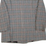 Womens Blazer Jacket Grey Houndstooth XL