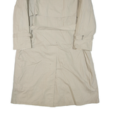 Belted Womens Trench Jacket Beige 2XL