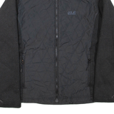 JACK WOLFSKIN Womens Fleece Jacket Black UK 14