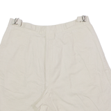 DECATHLON Pleated Womens Casual Shorts Beige S W28