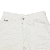 CALVIN KLEIN JEANS Khaki Womens Casual Shorts Cream Slim S W28