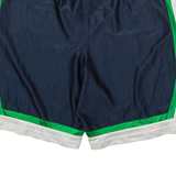 ADIDAS Basketball Mens Sports Shorts Blue Colourblock L W38