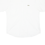 Mens Plain Shirt White L
