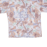 SHIRTS Mens Shirt Purple Crazy Pattern M