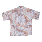 SHIRTS Mens Shirt Purple Crazy Pattern M