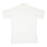Mens Plain Shirt White S