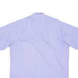 Mens Plain Shirt Purple L