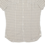 DIESEL Womens Shirt Brown Check L