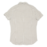 DIESEL Womens Shirt Brown Check L