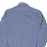 G-STAR Slim Fit Mens Plain Shirt Blue Long Sleeve L