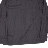 TED BAKER Mens Shirt Black Striped Long Sleeve L