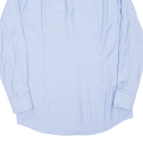 BOSS Slim Fit Mens Plain Shirt Blue Long Sleeve M