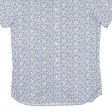 TED BAKER Mens Shirt Blue Floral S