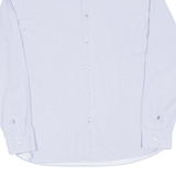 TED BAKER Mens Shirt Blue Spotted Long Sleeve L