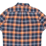 TIMBERLAND Mens Shirt Orange Check M