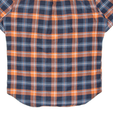 TIMBERLAND Mens Shirt Orange Check M