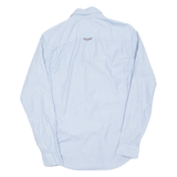 HILFIGER DENIM Mens Plain Shirt Blue Long Sleeve S