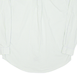 TOMMY HILFIGER Mens Shirt Green Check Long Sleeve L