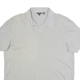 TED BAKER Mens Polo Shirt Grey L