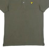 LYLE & SCOTT Mens Polo Shirt Green S