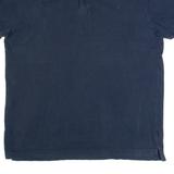 KANGOL Mens Polo Shirt Blue 2XL