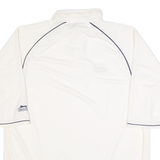 SLAZENGER Mens Polo Shirt Cream 3/4 Sleeve XL