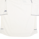 SLAZENGER Mens Polo Shirt Cream 3/4 Sleeve XL
