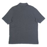 LANDS END Mens Polo Shirt Grey M