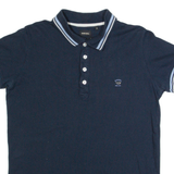 DIESEL Mens Polo Shirt Blue S