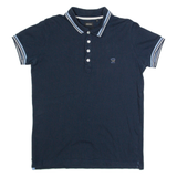 DIESEL Mens Polo Shirt Blue S