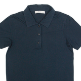PRADA Womens Polo Shirt Blue XS