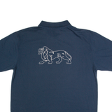 LONSDALE Mens Polo Shirt Blue 2XL