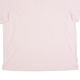 LANDS END Mens Polo Shirt Pink XL