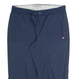 TOMMY HILFIGER 3/4 Length Womens Sports Shorts Blue Slim M W32