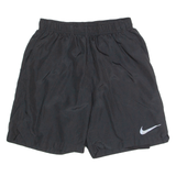 NIKE Mens Sports Shorts Black Relaxed S W26