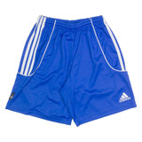 ADIDAS Mens Sports Shorts Blue Relaxed S W26