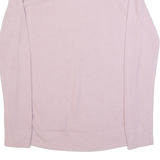 GAP Womens Jumper Pink V-Neck Tight Knit M