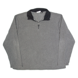 FILA Mens Fleece Grey 1/4 Zip XL