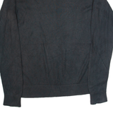 TOMMY HILFIGER Mens Jumper Black Tight Knit S