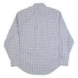 NAUTICA Mens Shirt Grey Check Long Sleeve S