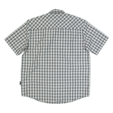 TRESPASS Mens Shirt Grey Check M