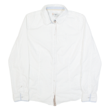 TOM TAILOR Womens Plain Shirt White Long Sleeve S