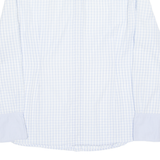 JOOP! Womens Shirt Blue Gingham Long Sleeve L