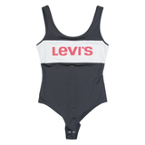 LEVI'S Womens Bodysuit Black Sleeveless XS