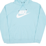 NIKE Womens Blue Hoodie M