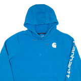 CARHARTT Relaxed Fit Mens Blue Hoodie L