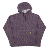 CARHARTT Relaxed Fit Womens Purple Hoodie L