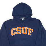 RUSSELL ATHLETIC Csuf Mens Blue Hoodie USA M